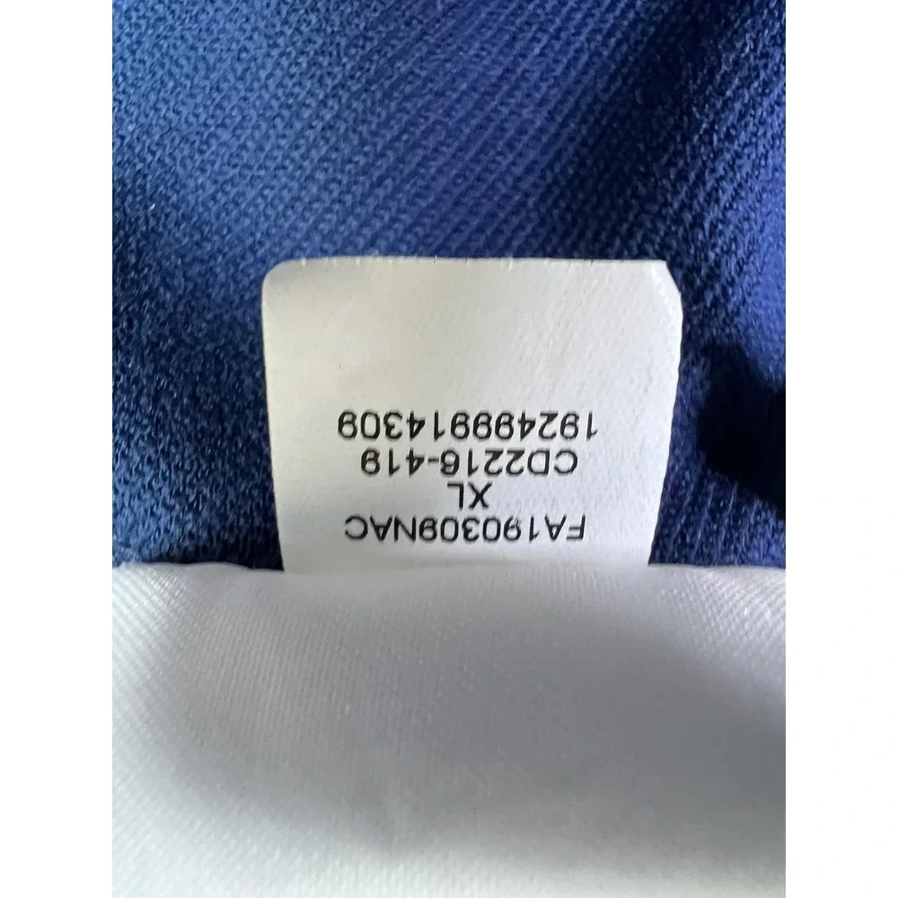 Western Washington Vikings Shirt Mens XL Blue College Soccer Jordan Dri Fit Polo